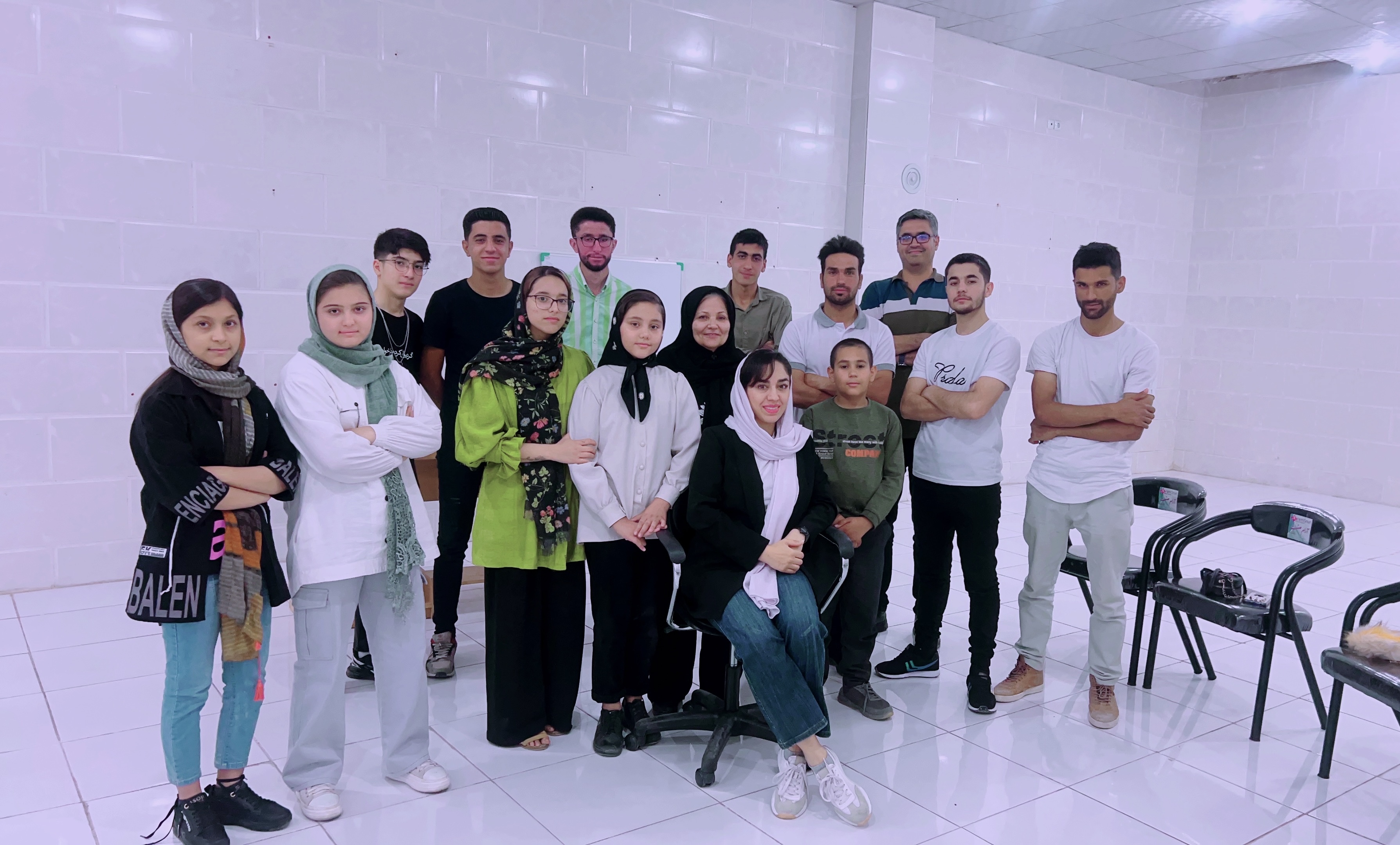 اولین جلسه کلاس بازیگری موسوم به پل نیومن